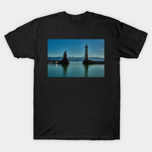 Looking out of Lindau Harbor mouth T-Shirt